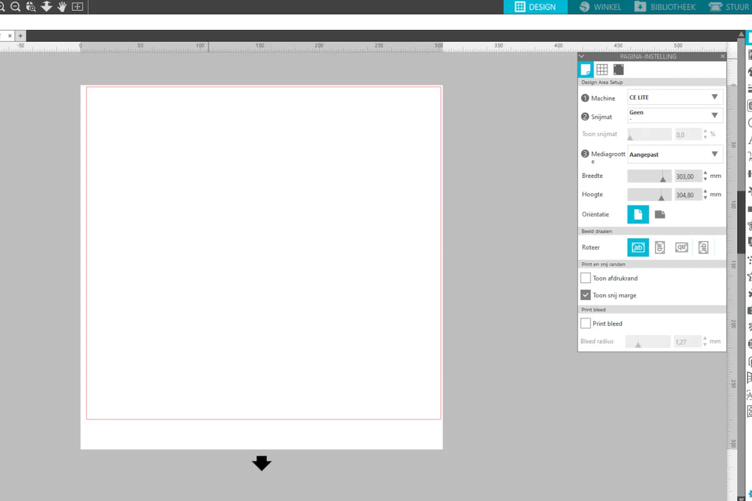 Silhouette studio graphtec screen