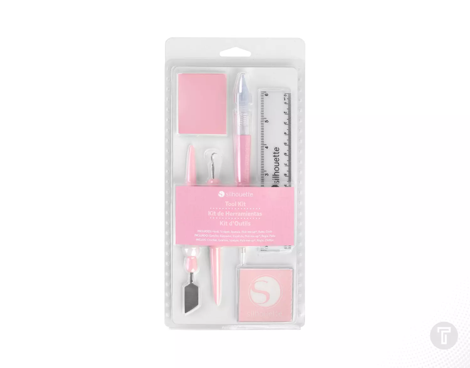 Silhouette toolkit pink
