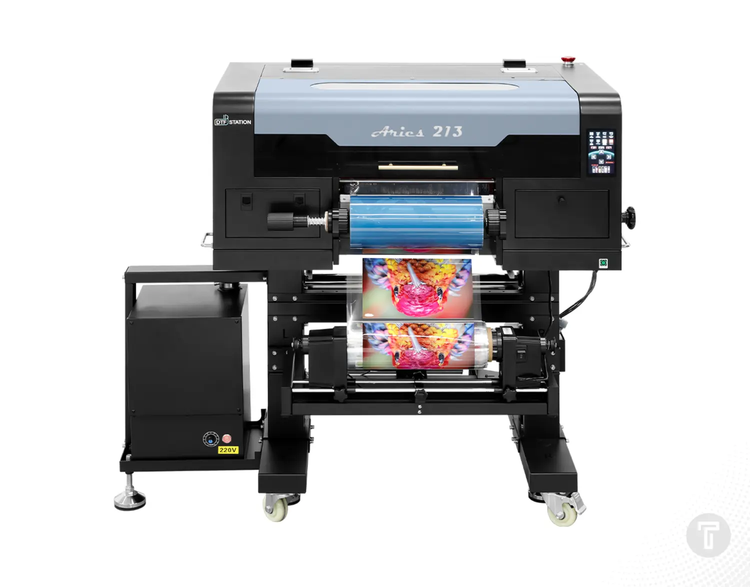 Dtf station aries 213 uv dtf printer front