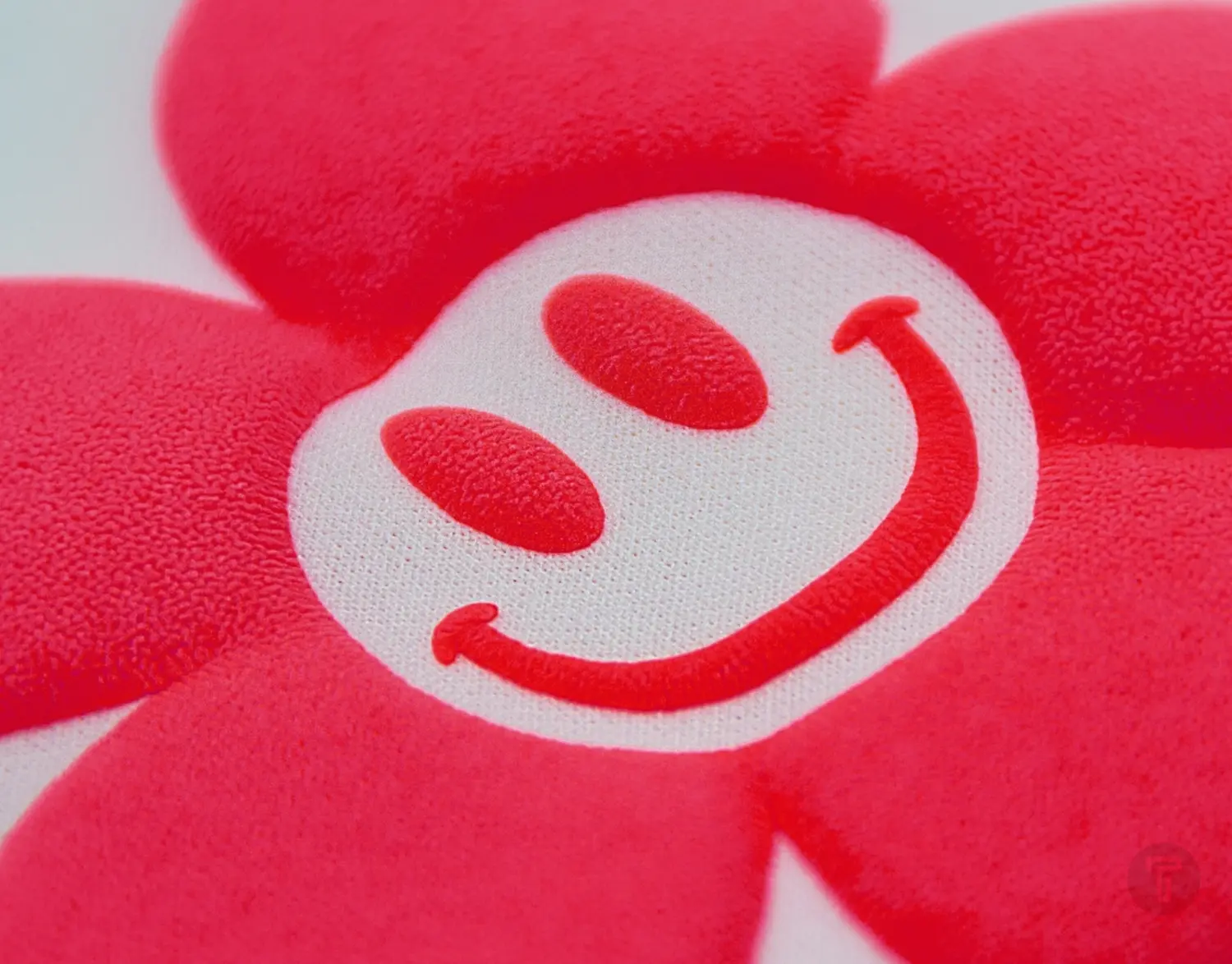 B flex puff regular red flexfolie detail 2