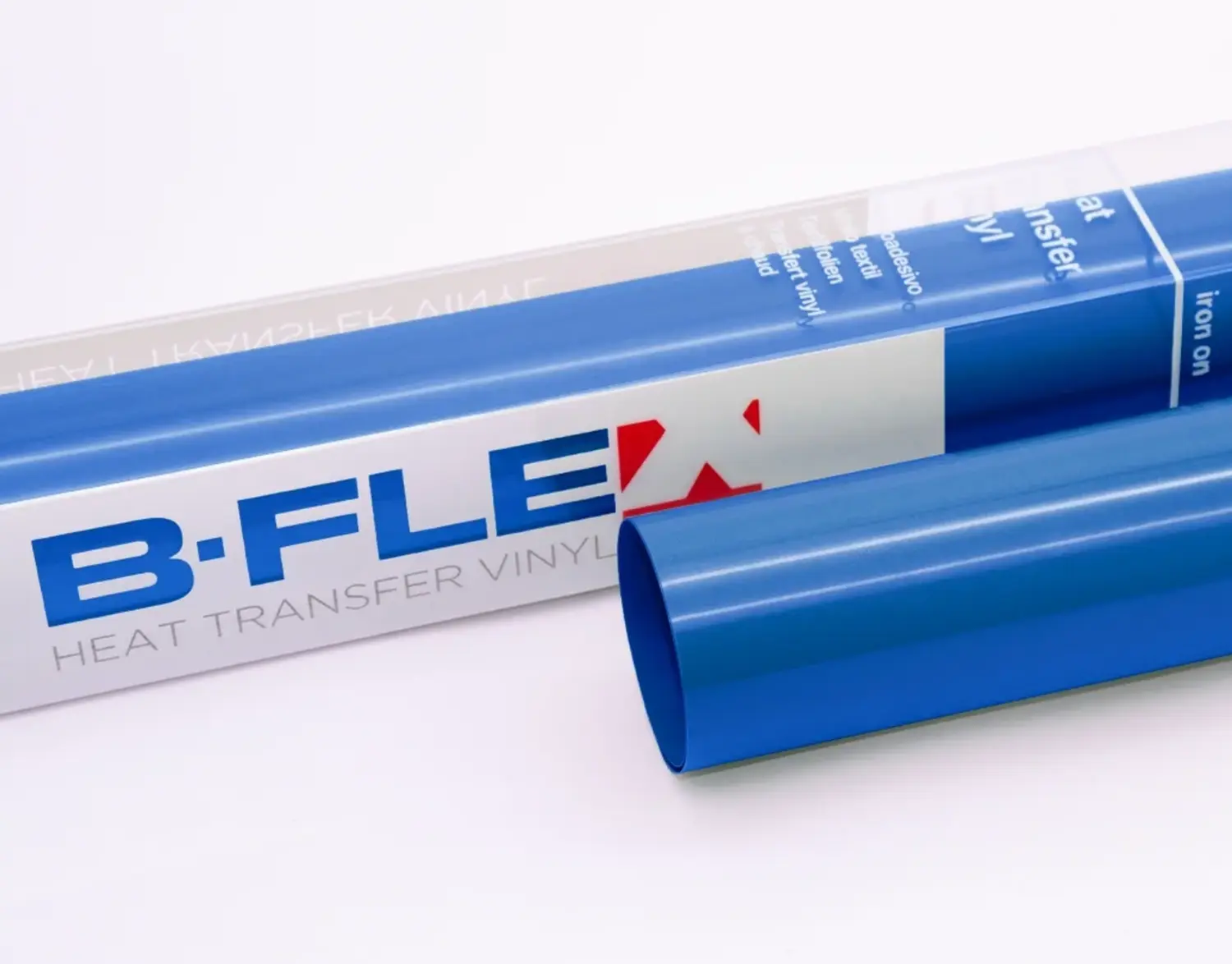 Bf puff royal blue flexfolie detail 1