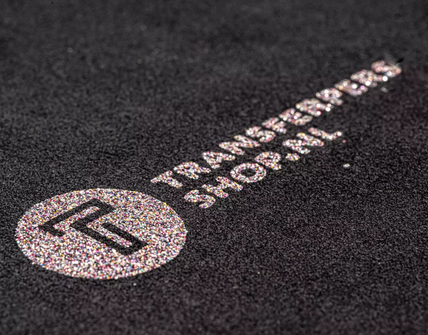 Stahls cad cut glitter confetti 948 flexfolie detail