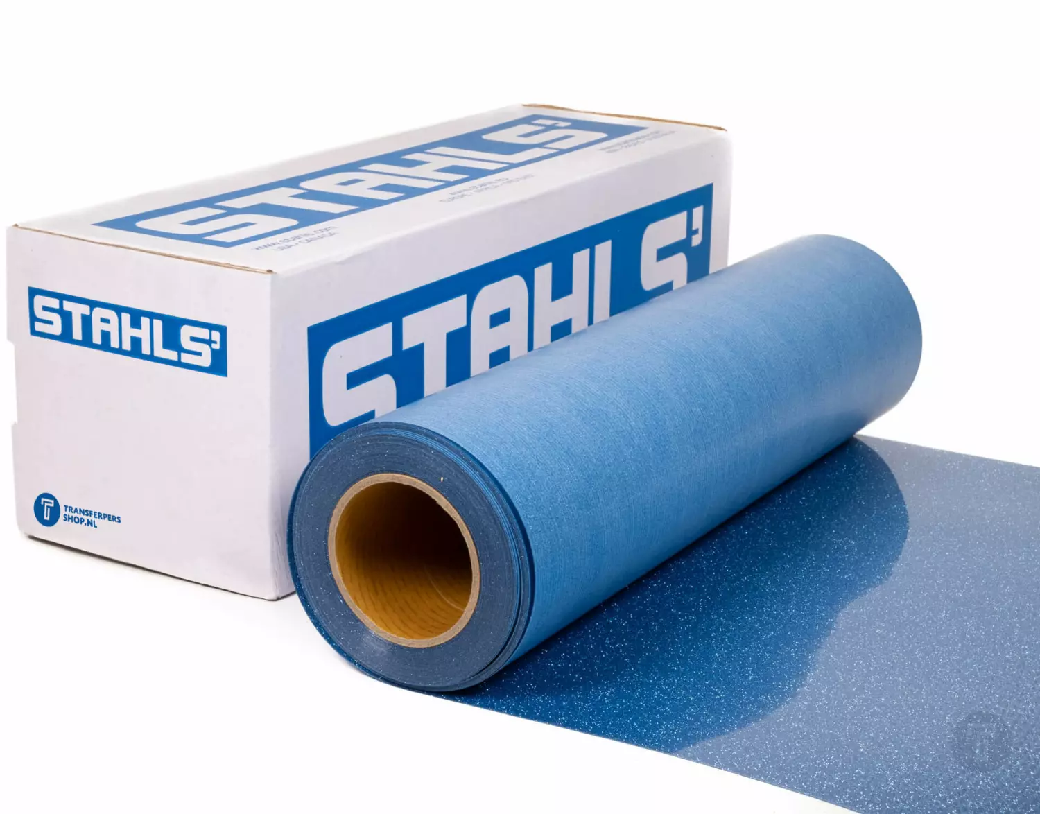 Stahls cad cut glitter 950 light blue flexfolie detail