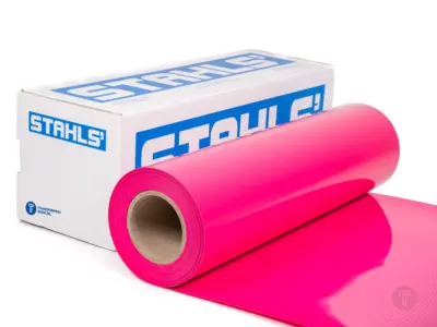 Stahls cad cut flock neon pink 241 flockfolie