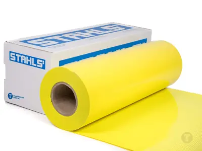 Stahls cad cut flock neon yellow 101 flockfolie
