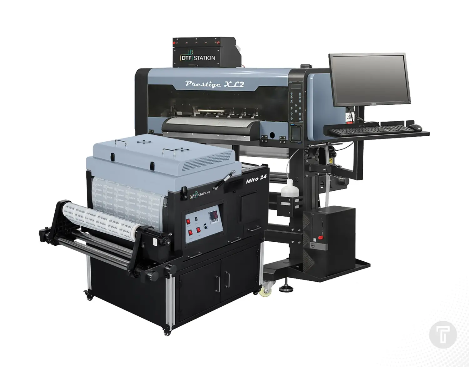 Dtf station prestige xl2 60 cm dtf printer set