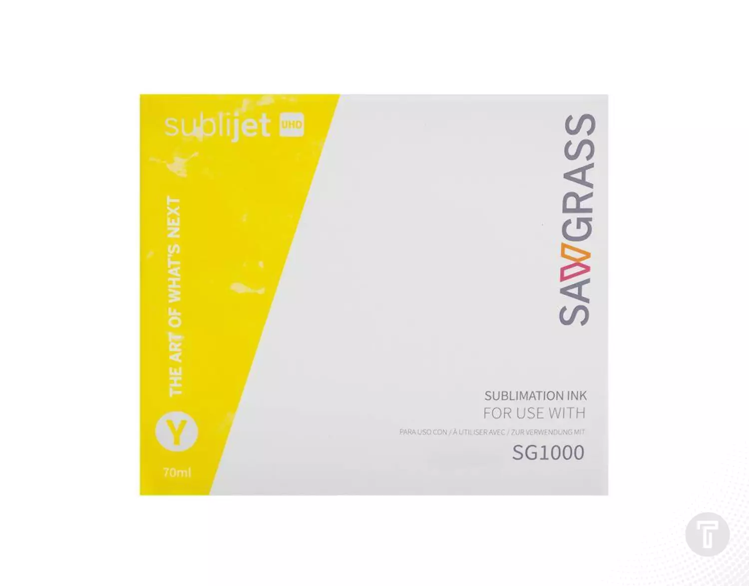 Sawgrass sublijet uhd 70ml sublimatie inkt yellow