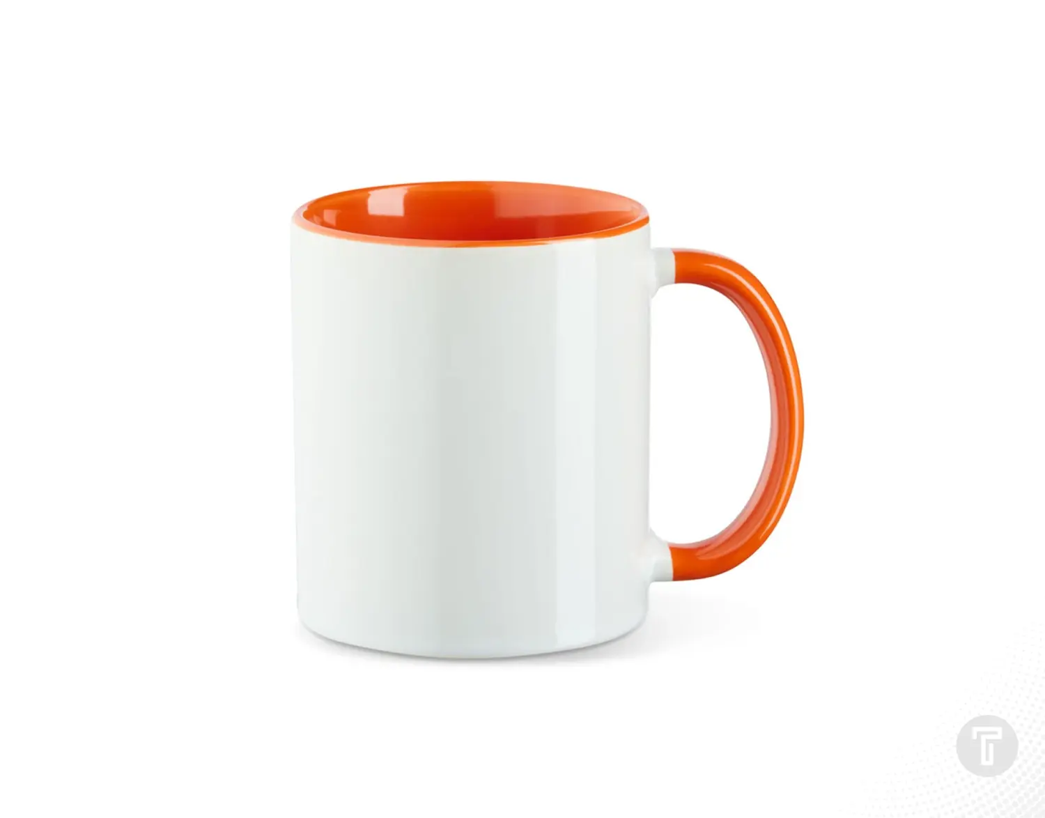 Sublimatie mok two tone oranje