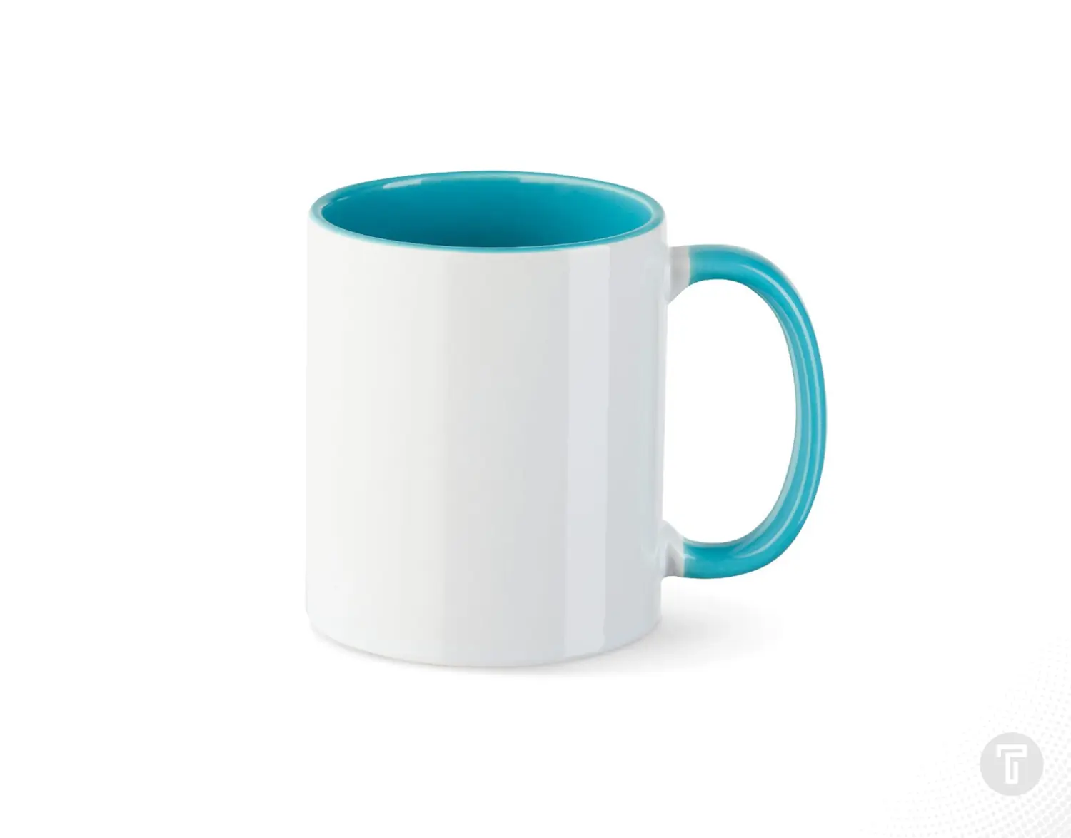 Sublimatie mok two tone turquoise