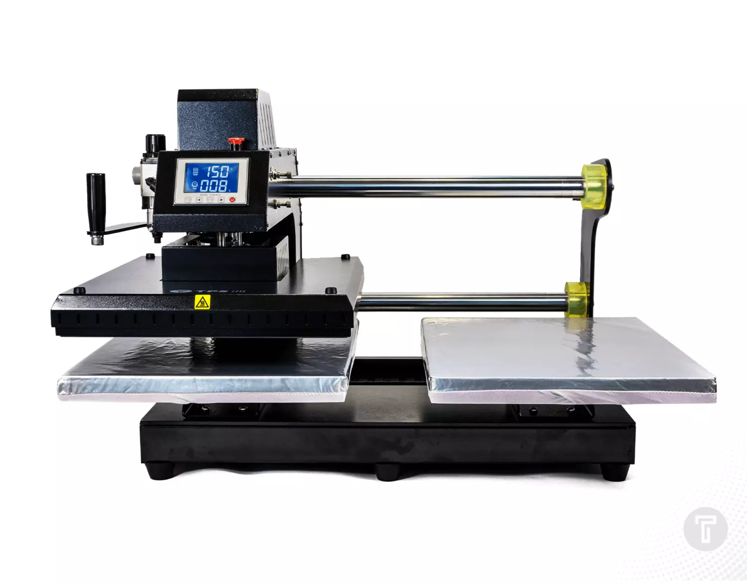 Tps dual air press 40 50 transferpers front