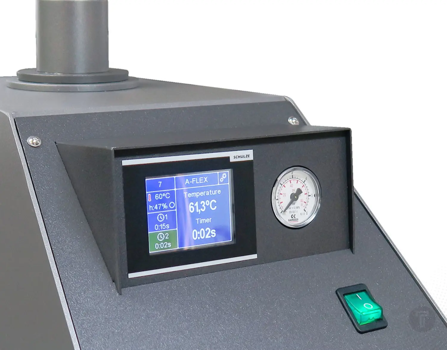Schulze air duo press qr display