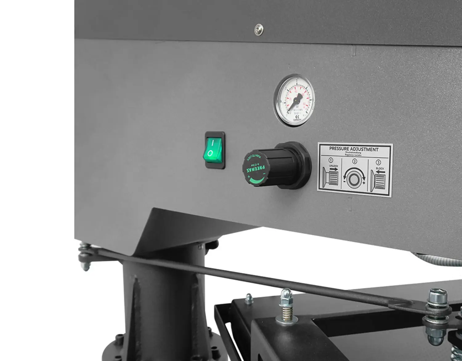 Schulze air power automatic press pneumatisch