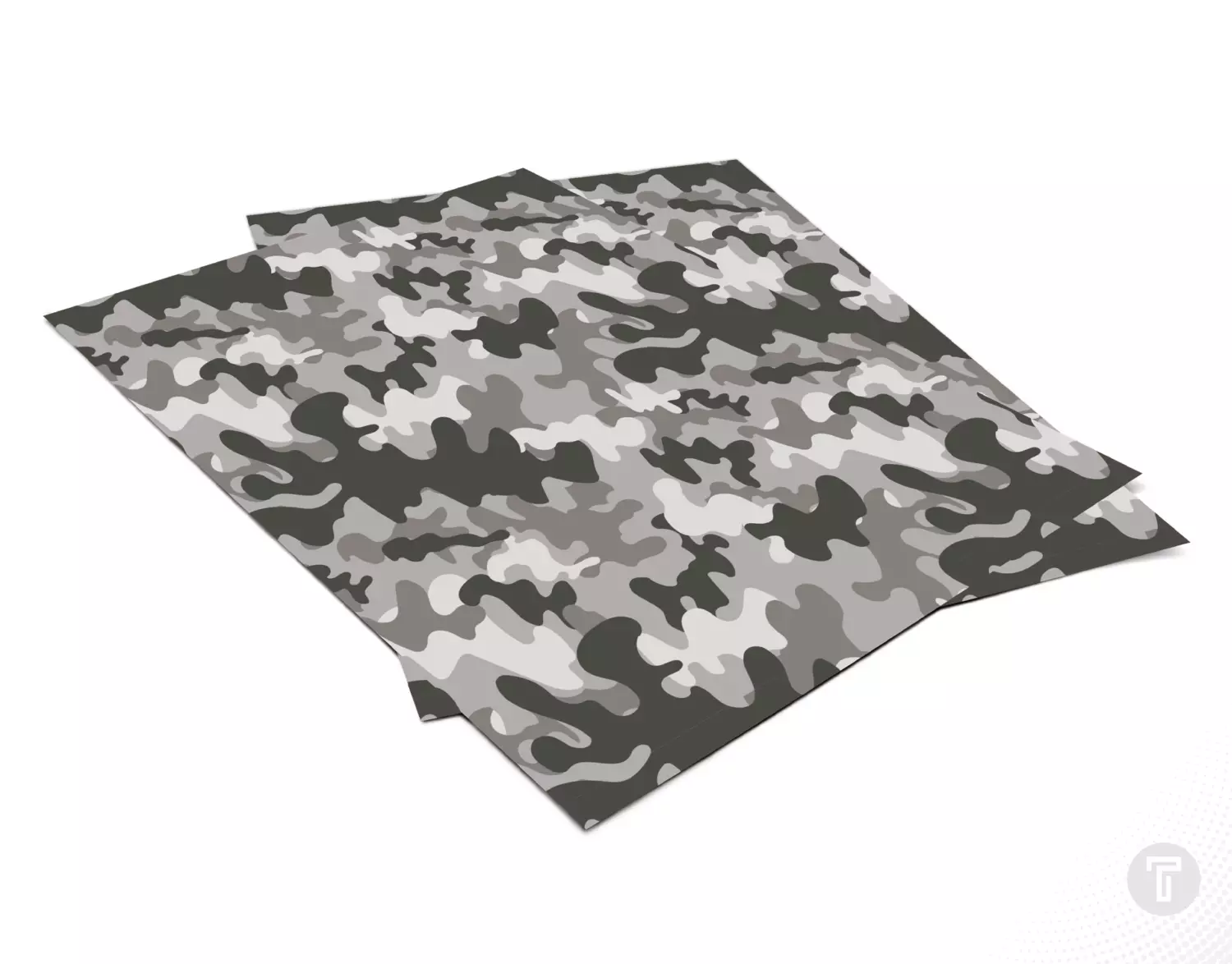 Tps patterns vinyl grey camo